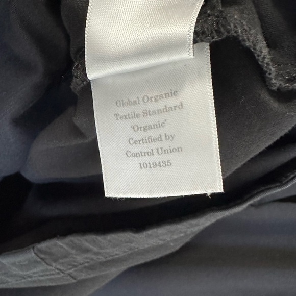 Everlane Womens Organic Cotton Paperbag Dress Sz Small Black Pockets Minimalist - Picture 11 of 13